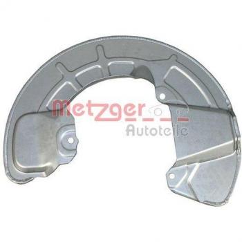 Chapa protectora contra salpicaduras, disco de freno METZGER 6115223
