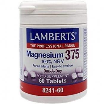 Lamberts Magnesio 375 - 60 Tabletas
