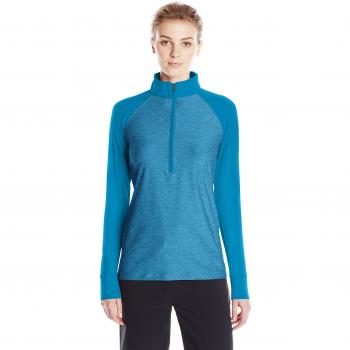 Under Armour Women 's Golf 1/4 cremallera - 1272350, azul