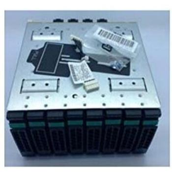 Panel de instalación para disco duro Intel A2U8X25S3DPDK2 - Bahía doble 2.5 - Acero inoxidable negro