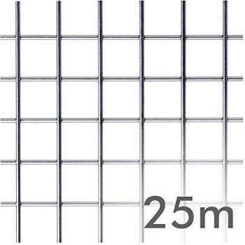 Malla electrosoldada galvanizada 25 Mt - 16x16x0,9 mm …