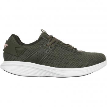 MBT Myto Men's Lightweight Breathable Comfort Sneakers - Army Green, Size 44.5