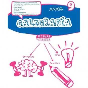 Caligrafía 9. - Anaya Educación