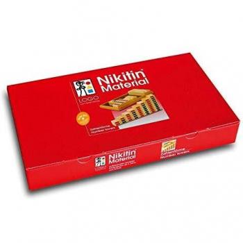 Juego de Aprendizaje Nikitin Torres Numéricas N6 - Material de Estimulación Temprana, Color Blanco