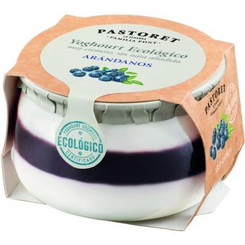 Pastoret - Yogur Ecológico Arandanos, 1 Unidad x 135 g