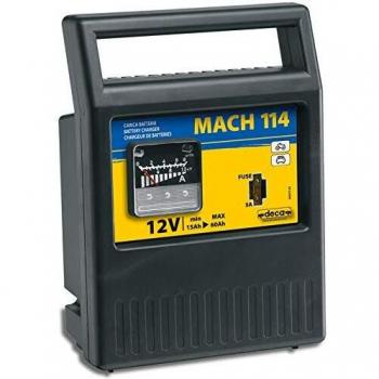 Cargador Electromecánico 12V Deca Mach 114 - Carga Rápida 4A