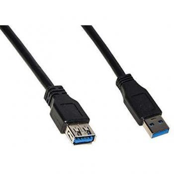 Cabo Prolongo USB 3.0 Macho/Femenino 1.8m en Cobre