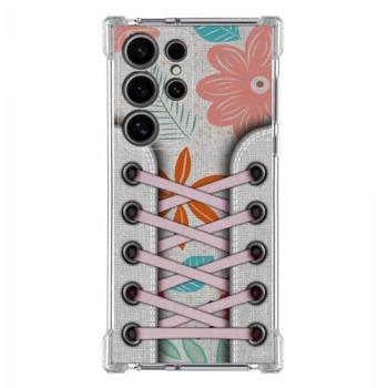 Funda Silicona Antigolpes para Samsung Galaxy S24 Ultra 5G Diseño Zapatillas 09