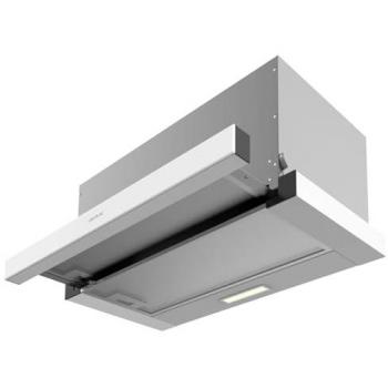 Cecotec Campana Extractora Telescópica Bolero Flux TLM 603500 White A, 60 cm de ancho, acabado blanco, potencia de succión 350 m³/h, motor de 70W, clase A,