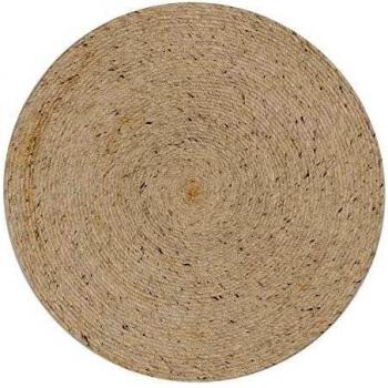 Kave Home - Alfombra Takashi Ø 200 cm Gris