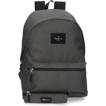 Mochila Pepe Jeans Aris + Estuche escolar antracita.
