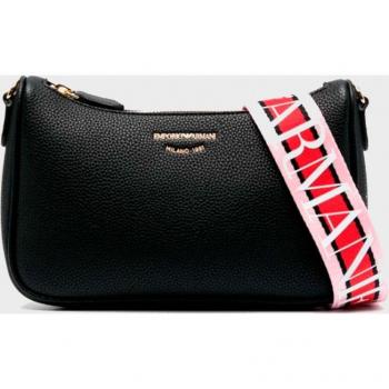 Emporio Armani Baguette Bag M Women's Shoulder Bag in Black, Size: One Size, Elegant design, Black color