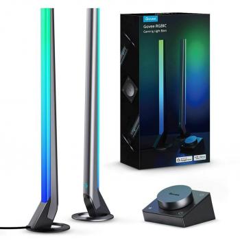Govee H6047 Luces LED Inteligentes RGBIC, Wi-Fi, Alexa, Google Assistant - Barras de Luz para Gaming