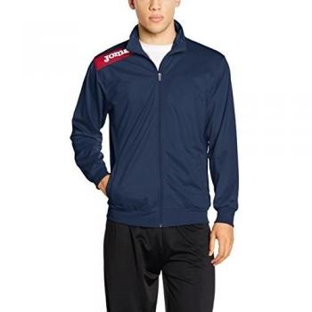 Joma Victory - Chaqueta chándal unisex, color azul marino / rojo, talla S