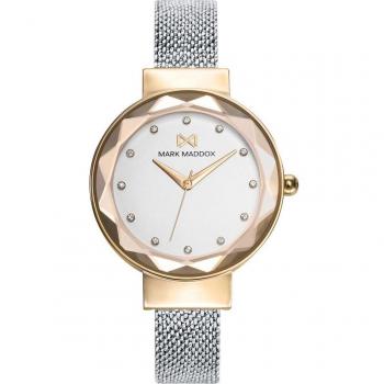 Reloj Mark Maddox Catia MM7158-17 de Mujer con Tres Agujas y Malla Milanesa de Acero