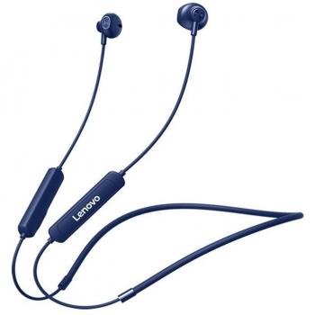 Auriculares Inalámbricos Lenovo SH1 Originales, Bluetooth 5.0, IPX5 Resistentes al Agua, Magnéticos, con Banda para el Cuello, Deportivos