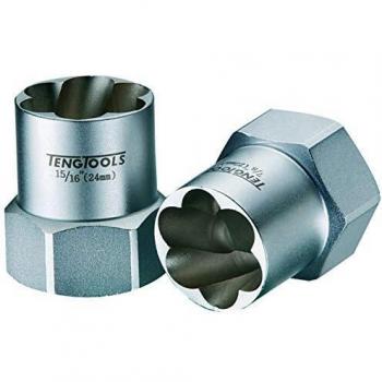 Extractor de Estudio 3/8 Teng Tools - Cabeza Hexagonal de 16 mm