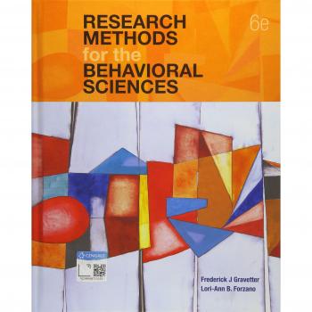 Comprehensive Research Methods Guide for Behavioral Sciences by Gravetter & Forzano
