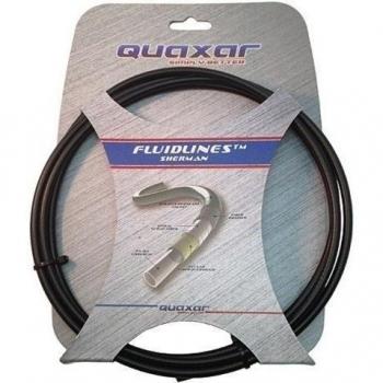 QUAXAR Bremsleitungskit 'Sherman' SB-verpackt, Super flexibel mit PVDF Polymer Unterlage mit geflochtener Kevlarfaser und einer extra starken Spiralfaserummantelung. Die hohe Festigkeit im Verhältnis zum Gewicht macht diese Bremsleitung im