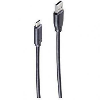 Cable USB 2.0 A macho a C macho, 1 m, Shiverpeaks SHVP 14-10005