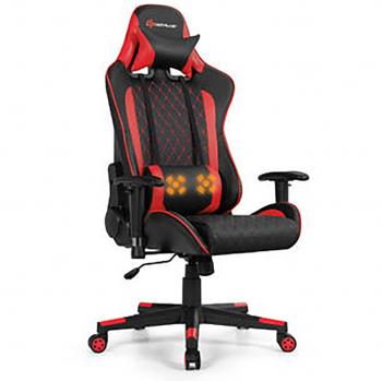 Massage Gaming Chair with Lumbar Support - Gaming Chair RE