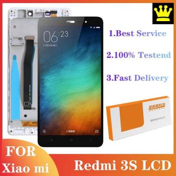 Pantalla Original LCD para Xiaomi Redmi 3S con Digitalizador y Táctil, Piezas de Reparación