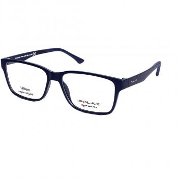 Polar 403 With Clip-On 20/C Armazones y Lentes Recetados para Hombre Negros