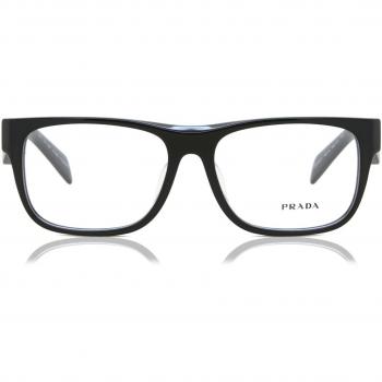 Prada PR 22ZVF Asian Fit 16K1O1 Gafas Recetadas para Hombre Negras
