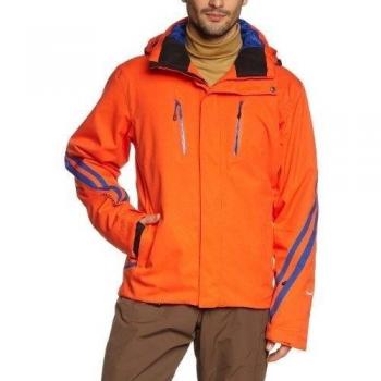 FISCHER Skijacke Sundsvall - Chaqueta de esquí para hombre, color rojo, talla XL