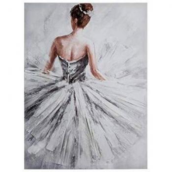 Lienzo pintado 'Bailarina' 58 x 78 cm Atmosphera Créateur D'intérieur
