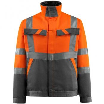 Chaqueta Laboral Mascot Forster Hi-Vis Naranja/Gris Oscuro 2XL
