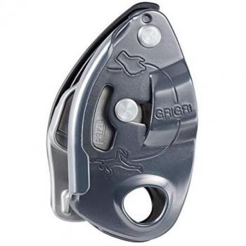Petzl GriGri Rock Climbing Belay Device, OS Grey - Characteristics: Type: Belay Device, Color: Grey, Size: One Size, Gender: Unisex