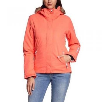 Roxy Snowboardjacke Jet Ski Solid Jk - Chaqueta de esquí para mujer, color coral, talla XL