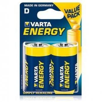 Pilas LR20 D VARTA Alcalina ENERGY (10 Blister de 2 pilas)
