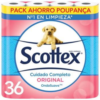 Papel Higiénico Original Scottex - 36 Rollos