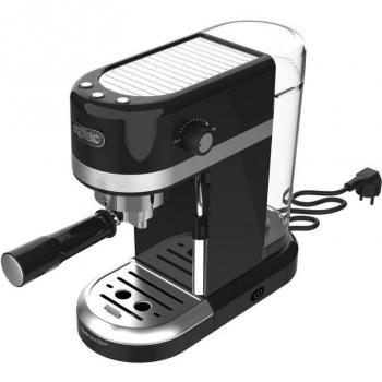Cafetera Espresso Solac Taste Slim Black CE4510, 20 Bares de Presión, Compatible con Monodosis ESE, Sistema Thermoblock, Color Negro