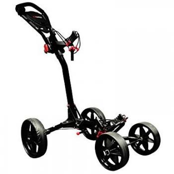 Ezeglide Compact Quad - Carrito de Golf de Mano con Ruedas, Color Negro, Talla n/a