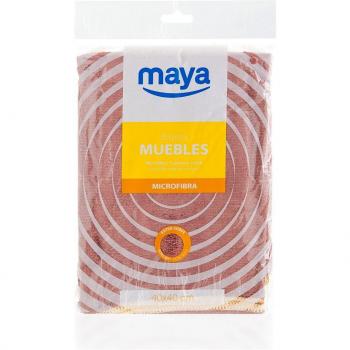 Maya 07089 - Paño de Microfibra para Muebles, Marrón, 40x40cm