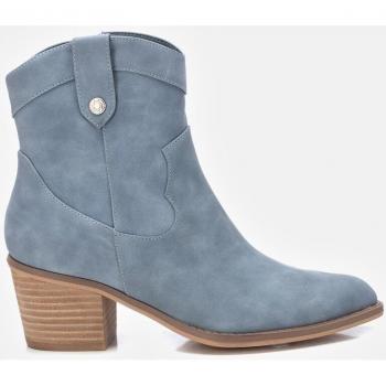 Botines de mujer Refresh 171945 azul con tacón de 6cm