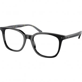 Polo Ralph Lauren PH2256 Eyewear Men's Glasses Color 5001 Black Size 51 Blue Light Block Available