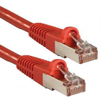 Lindy 47364 Red Cat6 S/FTP Networking Cable 2m