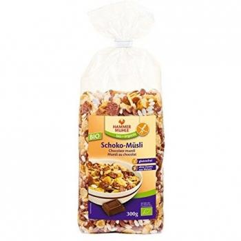 MUESLI CON CHOCOLATE SIN GLUTEN BIO, 300 g