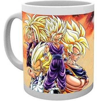 GB Eye, Drago Ball Z, Super Saiyans, Taza