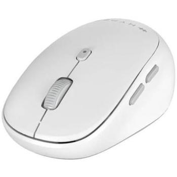 Ratón Bluetooth Inalámbrico HYPER HS2100GL 2400 DPI 6 Botones Gris Blanco