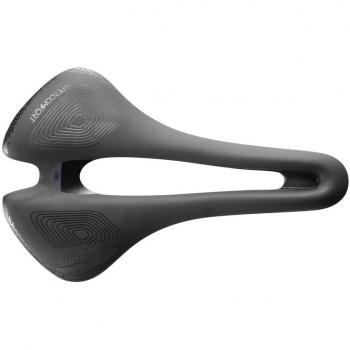 Sillín Selle San Marco Aspide Short Supercomfort Open-fit Racing Negro