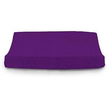 Haton - Funda de rizo para cambiador, 50 x 80 cm, color morado