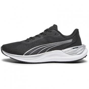 Puma Electrify Nitro 3 Zapatilla Running Mujer Negro Plateado Talla 38