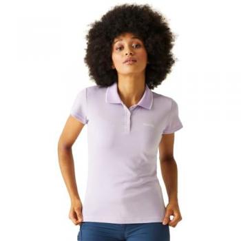 Regatta Women's Quick-Drying Wicking Polo Shirt - Purple Lilac Frost - Size 20