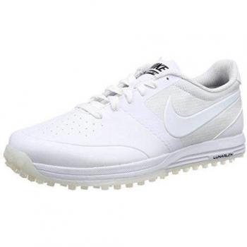 Nike Lunar Mont Royal - Zapatillas de golf para hombre, color blanco, talla 45