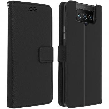Funda Libro Cartera Soporte para Asus Zenfone 7 ZS670KS / 7 Pro ZS671KS - Negro